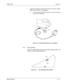 Page 303InfoSet 408Issue 1A
System Manual5 - 17 1. Plug the microphone cord into the jack on the HFU-U (BK)/
(WH) Unit as shown in the diagram. 

The microphone should be between one foot and three feet
away from the telephone.    
3.4.3 Switch Settings
The HFU-U (BK)/(WH) Unit uses two position switches SW1 and
SW2 on the HFU-U (BK)/(WH) Unit.  
    
Figure 5-23   Attaching a Microphone to a Telephone
Figure 5-24 HFU-U(BK)/(WH) Unit Switches
Minimum 1 
Foot from 
Telephone 