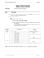 Page 315NECA 340-414-220 Revision 2.0 Page 1 of 2
MCU 5000A Multipoint Control Unit SPR-029
VIDEO CAPABILITY SETTING
TERMINAL CAPABILITY RELATED
SUMMARY:
Set the H.261 defined video capability.
STEP PROCEDURE 
Note:
Set the video capability with the factory shipment value (22H 02H
).  If change is necessary 
for any reason, follow the steps described below.
1 Enter the following command.
SSPR__ n1 =  x1 __n2 = x2 __ … ni = xi … ¿
ni:
System parameter address108H 
and 109H
[1] Video capability corresponding to...