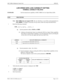 Page 317NECA 340-414-220 Revision 2.0 Page 1 of 2
MCU 5000A Multipoint Control Unit SPR-030
LOW SPEED DATA (LSD) CAPABILITY SETTING
TERMINAL CAPABILITY RELATED
SUMMARY: 
Set the transmission capability of MCU 5000A for Low Speed Data (LSD).
STEP PROCEDURE 
Note:MCU 5000A does not support LSD.
  Be sure, therefore, to use all the system parameters in 
OFF (0000H)
.  If change is necessary for any reason, follow the steps described below.
1 Enter the following command.
SSPR__ n1 =  x1 __n2 = x2 __ … ni = xi … ¿...