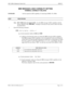 Page 329NECA 340-414-220 Revision 2.0 Page 1 of 2
MCU 5000A Multipoint Control Unit SPR-037
MBE MESSAGE (LSD2) CAPABILITY SETTING
TERMINAL CAPABILITY RELATED
SUMMARY: 
Set the expansion LSD2 capability of connecting CODEC (VL 5000).
STEP PROCEDURE 
Note: MCU 5000A does not support LSD2.  
Use the MBE message (LSD2) capability with the 
factory shipment value (00H 00H
).  If change is necessary for any reason, follow the steps 
described below.
1 Enter the following command.
SSPR__ n1 =  x1 __n2 = x2 __ … ni = xi...