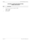 Page 348Page 2 of 2 NECA 340-414-220 Revision 2.0
SPR-045 MCU 5000A Multipoint Control Unit
NETWORK CLASSIFICATION MODE SETTING
TERMINAL MODE RELATED
STEP PROCEDURE 
2 Verify that the normal response is displayed with “OK
”.
If YES
, go to Step 3
.
If NO
, go to Step 1
.
3 End of procedure. 