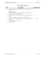 Page 691NECA 340-414-500 Revision 2.0 Page 3 of 4
MCU 5000A Multipoint Control Unit TCP-017
REPLACEMENT OF UNIT
STEP PROCEDURE REFERENCE NO.
8 Verify that the switch and strap settings of the new unit coincide with that of 
the removed unit.
If YES, go to 
Step 9.
If 
NO, set the correct settings of switch and strap.  Then, go to 
Step 9.
9  Insert the new unit into the appropriate slot.
10 Make sure that the connector on the rear of the unit is correctly inserted into 
the slot. 
11 Push up on the bottom...