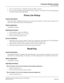 Page 300NEAX2000 IVS Business/Hotel/Data Features and Specifications
NDA-24158, Issue 2
Page 253
Proprietary Multiline Terminal
Prime Line Pickup
5. The voice announcement to a Multiline Terminal in DND is restricted.
6. The voice call on Automatic Intercom/Boss-Secretary Transfer is not affected by the mode programming
(Voice/Tone mode) of the called station.
Prime Line Pickup
General Description
This feature allows a Multiline Terminal user to go off hook and originate a call from the line assigned as the...