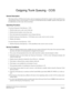 Page 94NEAX2000 IVS CCIS Features and Specifications
NDA-24159, Issue 2
Page 83
Outgoing Trunk Queuing - CCIS
General Description
This feature allows a CCIS network station, upon encountering an all trunk busy signal, to dial a specified access
code and enter a first-in, first-out queue. As soon as a CCIS trunk becomes available, stations in the queue will
be called back on a first-come, first-served basis.
Operating Procedure
To activate Outgoing Trunk Queuing - CCIS:
1. Dial the trunk access code; receive...