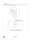 Page 28CHAPTER 4 ND-45504 (E)
Pag e 20
Revision 2.0
Figure 4-2   Circuit Card Handling Precautions
CARD FRONT
NEVER TOUCH THE COMPONENTS 
OR SOLDERED SURFACE WITH 
BASE HANDS.
PBX
The installer must hold the edge of circuit card, when plugging or unplugging the circuit card.  If you touch
another area, you may be exposed to hazardous voltages.
CAUTION 