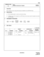 Page 272ND-45669 (E) CHAPTER 3
Pag e 2 35
Revision 2.0
CM62
COMMAND CODE
TITLE:
TENANTS FOR EACH ATT GROUP
62
INITIAL
4. DATA TABLE:
1. FUNCTION:
This command is used to assign which tenants are handled by each ATTCON Group.
2. PRECAUTION:
(1) This command requires a system reset after data setting.
(2) Multiple tenants can be assigned to one ATT Group, but one tenant cannot be assigned to more than
one ATT Group.
3. ASSIGNMENT PROCEDURE:
: Initial Data
Y TENANT SETTING DATA
RELATED
COMMAND
No. MEANING No....