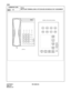 Page 309CHAPTER 3 ND-45669 (E)
Pag e 2 72
Revision 2.0
CM90
COMMAND CODE
TITLE:
MULTILINE TERMINAL/SN610 ATTCON/ADD-ON MODULE KEY ASSIGNMENT
90
MAT
123
456
789
0#
Speaker
Feature
Hold Transfer AnswerRedialConf Recall
(01)(04)(03)(02)
(05)(08)(07)(06)
(18)
(17)
(19)
(20)
(21) (22) (23) (24)
DTP-8-1Multiline Terminal Key Number 