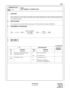 Page 352ND-45669 (E) CHAPTER 3
Pag e 3 13
Revision 2.0
CMA1
COMMAND CODE
TITLE:
DATA TERMINAL ATTRIBUTE DATA
A1
MAT
4. DATA TABLE:
1. FUNCTION:
This command is used to define the attribute data (terminal characteristics data for data communications)
of each data terminal.
2. PRECAUTION:
This command is included in MAT mode menu “E5” (Data Station Attribute [COM02]).
3. ASSIGNMENT PROCEDURE:
: Initial Data
YY SETTING DATA
RELATED
COMMAND
No. MEANING DATA MEANING
00
(ER)Detection of ER (DTR) signal 
from Data...