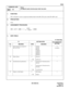 Page 356ND-45669 (E) CHAPTER 3
Pag e 3 17
Revision 2.0
CMA6
COMMAND CODE
TITLE:
ATTRIBUTE DATA FOR RS-232C PORT ON AP01
A6
MAT
4. DATA TABLE:
1. FUNCTION:
This command is used to assign the attribute data for the RS-232C port on the PN-AP01 card.
2. PRECAUTION:
None
3. ASSIGNMENT PROCEDURE:
: Initial Data
YY SETTING DATA
RECOMMENDED
SETTING
No. MEANING DATA MEANING
04 Data Transmission Speed of 
RS-232C Port0
1
2
3
4
5
6150 bps
300 bps
600 bps
1200 bps
2400 bps
4800 bps
9600 bps5
(example)
05 Parity Check 0
1...