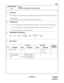 Page 404ND-45669 (E) CHAPTER 3
Pag e 3 61
Revision 2.0
CMEC
COMMAND CODE
TITLE:
BATTERY RELEASE/LINE STATUS DISPLAY
EC
4. DATA TABLE:
1. FUNCTION:
This command is used for maintenance of the PBX. The functions of this command are outlined below:
•  Battery release
•  Line status display for single line telephone or Multiline Terminal
2. PRECAUTION:
(1) See Line Status Display in the following pages for details on how to read the status information.
(2) Line status display of a single line should not be performed...