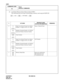 Page 409CHAPTER 3 ND-45669 (E)
Pag e 3 66
Revision 2.0
CMF5
COMMAND CODE
TITLE:
SPECIAL COMMANDS
F5
(6) Line/Trunk Memory/Alarm Memory Read (CMF5)
The following shows the steps for performing a memory read using the MAT/CAT.
Y1ST DATAREADOUT DATA
(STATUS INFORMATION)REMARKS
0X
XXXXSingle Line Station/Virtual Line Station 
Number (1-4 digits) X=0-9, A(*), B(#)Status of Station/Trunk
FX
FXXXXMultiline Terminal Number  
represents Primary Extension Number
D000
D255Trunk Number
2X
XXXXSingle Line Station/Virtual...