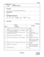 Page 412ND-45669 (E) CHAPTER 3
Pag e 3 69
Revision 2.0
CMD000
COMMAND CODE
TITLE:
SYSTEM FEATURES (1)
D000
4. DATA TABLE:
1. FUNCTION:
This command is used to assign SMDR and PMS functions.
2. PRECAUTION:
None
3. ASSIGNMENT PROCEDURE:
: Initial Data
1ST DATA
2ND DATA
DATA FUNCTION
2 Designation of the language in which the messages are to be print-
ed out. 0 : Japanese
1 : English
11 By Check-In operation (   + Station No. +  ), check-
in time information has overflowed.0 : Not available
1 : Available
41 Action...