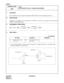 Page 443CHAPTER 3 ND-45669 (E)
Pag e 4 00
Revision 2.0
CMD026
COMMAND CODE
TITLE:
ROUTE INDEX FOR CALL CHARGE DEVELOPMENT
D026
4. DATA TABLE:
• For each Table Number assigned by this command, the charging method for each dialed digit is
assigned by CMD027 as shown below.
1. FUNCTION:
This command is used to assign a Development Table Number for each outgoing trunk route.
2. PRECAUTION:
Although actual charging is not determined by the PBX, it is necessary to program this command and
CMD027 to get SMDR output.
3....