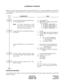 Page 106ND-45670 (E) CHAPTER 2
Addendum-002 Page 89
JANUARY, 1999 Revision 2.2
AUTOMATED ATTENDANT
When the 1st and/or 2nd answering message is required: CM30 YY=30, 31, 2nd data 08/CM64 Y=0, 2nd data 02,
or Night Message is required: CM64 Y=2, 2nd data 02, do the following programming. The following steps are al-
ways required.
HARDWARE REQUIRED
For providing the first and/or second Answering Message/Night Message, Digital Announcement Trunk (PN-
2DATA) is required.
DESCRIPTION DATA
Assign a Digital...