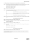 Page 171ND-45857 (E) CHAPTER 5
Page 147
Revision 3.0
INSTALLATION TEST
(2) When providing two clock supply routes (from a master office and a sub-master office)
STEP 7: On the DTI cards extracting clock signals (DTI0, DTI1), set the SW-1 and SW-2 as follows to change
the clock supply route from 0 (from a master office) to 1 (from a sub-master office).
DTI0 card: SW-1 to OFF, SW-2 to OFF
DTI1 card: SW-1 to OFF, SW-2 to ON
STEP 8: Originate an outgoing call via DTI.
STEP 9: After an outgoing connection via DTI has...