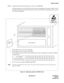 Page 41ND-45857 (E) CHAPTER 3
Page 33
Revision 3.0
INSTALLATION
STEP 2: Mount the DTI card and the DCH card in AP slots on PIM0-PIM7.
After mounting the card, set the SENS switch to match an unequipped slot number in CM05. And set
the MB switch to down position to put the card in service. For details on mounting locations, refer to
the Circuit Card Manual.
Figure 3-5   Mounting Location of DTI/DCH Card
DTI/DCH
CARDBUILT-IN BATTERY
• Mount DTI card in the AP slots (AP0-AP6).
• Mount DCH card in the AP slots...