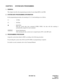 Page 71ND-45857 (E) CHAPTER 4
Page 61
Revision 3.0
CHAPTER 4 SYSTEM DATA PROGRAMMING
1. GENERAL
This chapter describes the programming procedure for providing ISDN to the PBX.
2. SYSTEM DATA PROGRAMMING INFORMATION
In the programming procedure, the meaning of (1), (2) and markings are as follows.
(1) : 1st Data
(2) : 2nd Data
: Initial Data
With the system data clear command (CM00, CM01), the data with this marking is
automatically assigned for each command.
: System Initialization
After entering the data,...