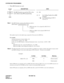 Page 94CHAPTER 4 ND-45857 (E)
Pag e 8 2
Revision 3.0
SYSTEM DATA PROGRAMMING
• When BRI Terminals are used:
Note 1:The ISDN Number consists of the following numbers:
ISDN Number: XXXXXXXXXXXX  YYYY
This number must be in the indial range assigned by Telecom for the ISDN line.
For example:
National Destination Code for Dallas: 214
Local Code for a station: 518 - 5000
In this case, the ISDN Number is National Destination Code + Local Code = 214518 - 5000
That is:
ISDN Subscribers No. assigned byCM12 YY = 12 is...