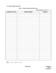 Page 26ND-45503 (E) CHAPTER 2
Page 17
Revision 2.0 3.6 Speed Calling-System Data
Table 2-7  Speed Calling-System Data Table
Note:If space is insufficient, use copies.PROGRAMMING:  CM71, 72
ABBREVIATED CODE SENDING NUMBER REMARKS 