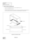 Page 70CHAPTER 3 ND-46551 (E)
Pag e 5 8
Revision 2.0
NAP-200-005
Sheet 2/5
Cable Running to the MDF
2. INSTALLATION OF EXTERNAL MDF
• Secure the external MDF onto the floor or mount the MDF onto the wall.
• Mount the required MDF components.
• If required, install the cable ducts for the cables to be laid between the MDF and the Main Equipment. In
this case, confirm the locations of the cable holes for the Main Equipment. See Figure 005-2.
Figure 005-2  Cable Hole Location
FRONT
430 mm (16.9 inch)
RACK PARTS...