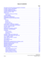 Page 11NEAX2000 IVS2
   Business/Hotel/Data Features and SpecificationsPage iv NDA-24271, Issue 1.0
TABLE OF CONTENTS
Page
FEATURE ACTIVATION FROM SECONDARY EXTENSION  . . . . . . . . . . . . . . . . . . . . . . . . . . . . . .  169
FLEXIBLE LINE KEY ASSIGNMENT  . . . . . . . . . . . . . . . . . . . . . . . . . . . . . . . . . . . . . . . . . . . . . . . . . 170
FLEXIBLE NUMBERING PLAN. . . . . . . . . . . . . . . . . . . . . . . . . . . . . . . . . . . . . . . . . . . . . . . . . . . . . .  171
FLEXIBLE...