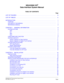 Page 5NEAX2000 IVS2 Data Interface System Manual    
ND-70924 (E), Issue 1.0   Page i
NEAX2000 IVS2
Data Interface System Manual
TABLE OF CONTENTS
Page
LIST OF FIGURES  . . . . . . . . . . . . . . . . . . . . . . . . . . . . . . . . . . . . . . . . . . . . . . . . . . . . . . . . iii
LIST OF TABLES  . . . . . . . . . . . . . . . . . . . . . . . . . . . . . . . . . . . . . . . . . . . . . . . . . . . . . . . . . iv
INTRODUCTION   . . . . . . . . . . . . . . . . . . . . . . . . . . . . . . . . . . . . . . . . ....