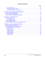 Page 6 NEAX2000 IVS2 Data Interface System ManualPage ii  ND-70924 (E), Issue 1.0
TABLE OF CONTENTS
Page
Mounting CONN Card   . . . . . . . . . . . . . . . . . . . . . . . . . . . . . . . . . . . . . . . . . . . . . . . . . . . . . . 39
DTI Cable Connection via MDF  . . . . . . . . . . . . . . . . . . . . . . . . . . . . . . . . . . . . . . . . . . . . . . .  40
DTI Cable Connection via CONN Card  . . . . . . . . . . . . . . . . . . . . . . . . . . . . . . . . . . . . . . . . .  43
CHAPTER 3 SYSTEM DATA...