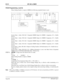 Page 581NEAX2400 IPX Feature Programming ManualPage 538NDA-24297, Issue 1
M-101 MF ANI to SMDR
FCCS Programming  (cont’d)
When Calling Number is output to SMDR, the following expanded format is used.
System Data 1, Index 288, Bit 5. Expanded SMDR Output for SMDR A Apparatus. 0/1 = Out/In
Service.
System Data 1, Index 290, Bit 5. Expanded SMDR Output for SMDR B Apparatus. 0/1 = Out/In
Service.
System Data 1, Index 292, Bit 5. Expanded SMDR Output for SMDR C Apparatus. 0/1 = Out/In
Service.
System Data 1, Index...