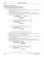 Page 759NEAX2400 IPX Feature Programming ManualPage 716NDA-24297, Issue 1
S-99 Split Call Forwarding
Operating Procedure (cont’d)
To set SPLIT CALL FORWARDING using Dterm feature key
To set Call Forwarding from an individual station (D
term)
1. Setting Call Forwarding for an incoming call from a station:
a.) Confirm that the PAGE* (One-touch changeover) lamp is on; if the lamp is off, turn the lamp on
by pressing the PAGE key.
b.) Lift the handset or press the SPEAKER key; receive dial tone.
c.) Press the...