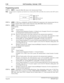 Page 891NEAX2400 IPX Feature Programming ManualPage 848NDA-24297, Issue 1
C-48 Call Forwarding - Intercept - CCIS
Programming (cont’d)
STEP 3:MBTK- Assign the Make Idle status to the Announcement Trunk.
Note:If supervision is required, use the first two circuits of the COT card. Move the switch on the COT card to
PGT.
STEP 4:ARRC- If TIE Line or REMOTE ACCESS TO PBX [R-2] connection to the Announcement Service
Trunk is required, allow trunk-to-trunk connection using ARI-D-RES, Direct Connection.
STEP 5:AAED-...