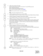 Page 200NDA-24301 CHAPTER 4
Page 183
Revision 1.0
5) ASFC (Service Feature Class Data)
Allow the following Service Feature to the levels 0-7 on the CFTB circuit card.
SFI=71 (Distinctive Dial Tone)
SFI=72 (Called Station Hooking Restriction)
SFI=32 (Line Circuit Reverse Relay Control) 
Note 7
Note 6:
Do not allow the other service restriction data.
Note 7:Only when using firmware SP-1141.
6) ASPAN (Assignment of Special Access Code for NDM)
Assign Telephone Number to the all ports which are used for Group...