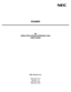 Page 1ROAMER
AN
OPEN APPLICATION INTERFACE (OAI)
USER GUIDE
NEC America, Inc.
NDA-30015-001
Revision 1.0
February, 1997
Stock # 241735 