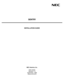 Page 1SENTRY
INSTALLATION GUIDE
NEC America, Inc.
NDA-30080
Revision 1.0
September, 1998
Stock # 241676 