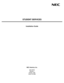 Page 1STUDENT SERVICES
Installation Guide
NEC America, Inc.
NDA-30073
Revision 1
October, 1997
Stock # 241689 