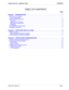 Page 3NDA-30073  Revision 1Page i
Student Services - Installation Guide CONTENTS
TABLE OF CONTENTS
Page
Chapter 1 - INTRODUCTION . . . . . . . . . . . . . . . . . . . . . . . . . . . . . . . . . . . . . . . . . . . . . . .   1
How to Use This Guide . . . . . . . . . . . . . . . . . . . . . . . . . . . . . . . . . . . . . . . . . . . . . . . . . . . . . . . . . .  1
Guide Organization  . . . . . . . . . . . . . . . . . . . . . . . . . . . . . . . . . . . . . . . . . . . . . . . . . . . . . . . . . . .  1
What...