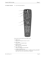 Page 23NDA-24230 Issue 2.0Page 2-9
VisuaLink 128/384 User Guide Chapter 2
2.5  Remote Controller
2.5.1  Basic Operational Buttons
From top left to down followed by top right to down.
(a) MENU button
Displays the configuration menus on-screen.
(b) CALL button
Displays the line connection menu.
(c) HANG UP button
Hangs-up the video conference line.
(d) CALL PAGE button
Allows for scrolling of on-screen menus.
(e) CAMERA CONTROL button
Provides Pan/Tilt control of the camera.  In addition, provides up down/left/...