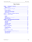 Page 7NDA-24230 Issue 2.0Page i
VisuaLink 128/384 User Guide Table of Contents
Table of Contents
Chapter 1 Introducing Your VisuaLink ................................................................  1-1
Applying for ISDN BRI ........................................................................................................  1-1
Unpacking ...........................................................................................................................  1-2
Chapter 2 Introduction of VisuaLink...