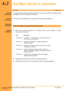 Page 11Features & Specifications Manual, Ancillary Device ConnectionA-2, Page 5A6-506000-642-02
Xen AlphaRelease 1.0
A-2Ancillary Device Connection
FEATURE
DESCRIPTION
This feature allows ancillary (peripheral) devices such as tape recorders, headsets, single
line telephones, to be connected to the system. 
S
TATION
APPLICATION
The feature is only available when using the DTU-Type Multiline telephones.
O
PERATION
PROCEDURE
 
S
ERVICE
CONDITIONS
!When using ancillary equipment, the following units can be...