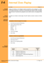 Page 149Features & Specifications, Internal Zone PagingI - 6, Page 143A6-506000-642-02
Xen AlphaRelease 1.0
I-6Internal Zone Paging
FEATURE
DESCRIPTION
Paging is the ability for a key telephone system to broadcast a voice message to a number
of Terminals connected to it. In addition to “All Call Page” and “All Internal Page”, the system
can be split into two zones; Zone A and zone B and members within a zone can be paged
without the other. Terminals can be assigned to zone A and/or zone B or not assigned to any...
