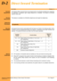 Page 87Features & Specifications Manual, Direct Inward TerminationD-2, Page 81A6-506000-642-02
Xen AlphaRelease 1.0
D-2Direct Inward Termination
FEATURE
DESCRIPTION
This feature allows external lines to be programmed to ring directly at telephones, bypassing
the attendant. A separate night ringing assignment is available. This feature is primarily
used for voice mail.
S
TATION
APPLICATION
This feature is available for all Multiline telephones and single line telephones.
O
PERATION
PROCEDURE
 
R
ELATED...