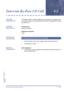 Page 369Features and Specifications Manual I3 – 359
Doc. No. 8201 - Release 1.0
July 2003
Intercom By-Pass CO CallI-3
FEATURE 
DESCRIPTIONThis feature allows a multiline telephone user to bypass a ringing trunk call
and make an intercom call instead when the station is assigned with ringing
line preference.
SYSTEM 
AVAILABILITYTerminal Type
Multiline Terminals.
Required components
None.
OPERATION 
PROCEDURE
1. Press ICM Key or dial T Pto obtain intercom dial tone.
2. Dial extension number.
SERVICE...