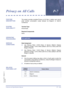 Page 471Features and Specifications Manual P7 – 463
Doc. No. 8201 - Release 1.0
July 2003
Privacy on All CallsP-7
FEATURE 
DESCRIPTIONThe system provides complete Privacy on All Calls. A station user cannot
enter another conversation unless allowed via Barge-In or Add-On
Conference.
SYSTEM 
AVAILABILITYTerminal Type
All terminals.
Required Components
None.
OPERATING 
PROCEDURES
SERVICE 
CONDITIONS
Data Assignment
	Use Memory Block 1-8-08 [Class of Service (Station) Feature
Selection 2] Page 1 LK5 to Allow...