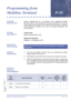 Page 479Features and Specifications Manual P10 – 471
Doc. No. 8201 - Release 1.0
July 2003
Programming from 
Multiline TerminalP-10
FEATURE 
DESCRIPTIONSystem Programming can be performed from designated Multiline
Terminals (with an LCD) connected to the first two ESI(8)-U( ) ETU ports.
Some programming changes can be entered while the system is operating,
other programming changes occur when the affected telephones and
circuits are idle.
SYSTEM 
AVAILABILITYTerminal Type
Multiline Terminals (with LCD).
Required...