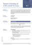 Page 577Features and Specifications Manual T1 – 569
Doc. No. 8201 - Release 1.0
July 2003
Tandem Switching of 
4-Wire E&M Tie LinesT- 1
FEATURE 
DESCRIPTIONThe Tandem Switching of 4-wire E&M Tie Lines feature allows connecting
E&M Tie Lines to other trunks through the system without help or
supervision from an internal station to allow distant-end system users to
remotely access trunks. Pad control is provided on the TLI(2)-U(  ) ETU by a
programmable transmission pad to adjust to the line loss levels of the...