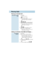 Page 4Placing an Outside Call . . .
1. Lift handset.
• Listen for dial tone.
2. + Outside number.
• When behind a PBX, you may have to
dial another 9 before your number.
OR
2. + Line group number (1-
9 or 01-99 or 001-128) + Outside number.
• When behind a PBX, you may have to
dial 9 before your number.
OR
2. + Line number (e.g., 05 or
005 for line 5) + Outside number.
• When behind a PBX, you may have to
dial 9 before your number.
Calling a Co-Worker, Voice Mail and Paging . . .
1. Lift handset.
2. Dial...