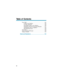 Page 6Voice Mail  . . . . . . . . . . . . . . . . . . . . . . . . . . . . . . . .125
Calling Your Mailbox  . . . . . . . . . . . . . . . . . . . . .126
Leaving a Message  . . . . . . . . . . . . . . . . . . . . . . .126
Forwarding Calls to Your Mailbox  . . . . . . . . . . .126
Emulating a Personal Answering Machine  . . . . .127
Transferring Calls to a Mailbox  . . . . . . . . . . . . .128
Recording Your Call . . . . . . . . . . . . . . . . . . . . . .128
Voice Over  . . . . . . . . . . . . . . . . . . . . ....