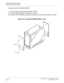 Page 102CHAPTER 2 INSTALLATION
19-inch Rack Mounting Installation
NEAX2000 IVS2 Installation Procedure ManualPage 76ND-70928 (E), Issue 1.0
Detaching SIDE COVER/SIDE PANEL
(1) Remove the two screws fixing the SIDE COVER.
(2) Pivot the SIDE COVER on its bottom to remove it.
(3) Remove the SIDE PANEL fixed by three screws, from the left side flame of the PIM.
Figure 2-21  Detaching SIDE COVER (1 of 2)
SCREW
SIDE COVER 