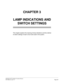 Page 233NEAX2000 IVS2 Installation Procedure Manual
ND-70928 (E), Issue 1.0Page 207
CHAPTER 3
LAMP INDICATIONS AND 
SWITCH SETTINGS
This chapter explains the meaning of lamp indications and the method
of switch settings of each circuit card used in the system. 