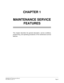 Page 11NEAX2000 IVS2 Maintenance Manual    
ND-70926 (E), Issue 1.0   Page 3
CHAPTER 1
MAINTENANCE SERVICE 
FEATURES
This chapter describes the general description, service conditions,
programming, and operating procedures of the maintenance service
features. 