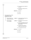 Page 117CHAPTER 2  TROUBLESHOOTING
Fault Diagnosis and Troubleshooting
NEAX2000 IVS2 Maintenance Manual    
ND-70926 (E), Issue 1.0   Page 109
(3)  If the trouble remains, replace the 
trunk card. 
(4)  If not, there is a problem with the 
distant office.
(1) Trunk card 
(2) FP card
(3) MP card
Call is dropped (This condition 
excludes the Line Fault 
detected within a system).
When the station user 
flashes the switch-hook(1)  System Data Programming for the 
trunk: CM35 Y=16
When the failure 
occurs...